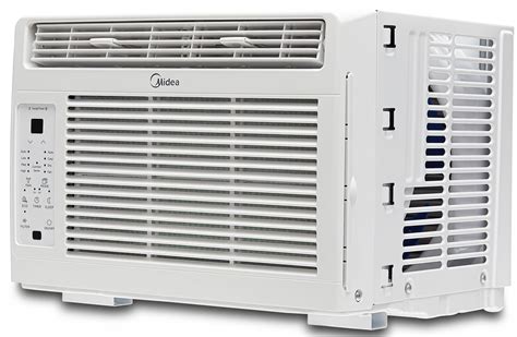 The Midea 6,000 BTU Room Window Air Conditioner, Remote Control, Energy Star also includes a timer so you can set to your desired cooling time period and go about your day. . Midea 6000 btu